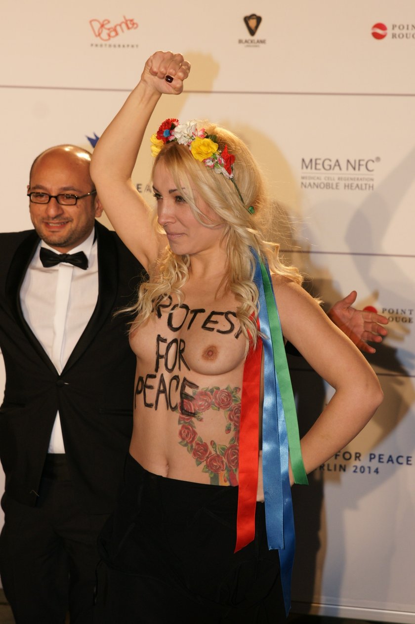 Femen na festiwalu w Berlinie