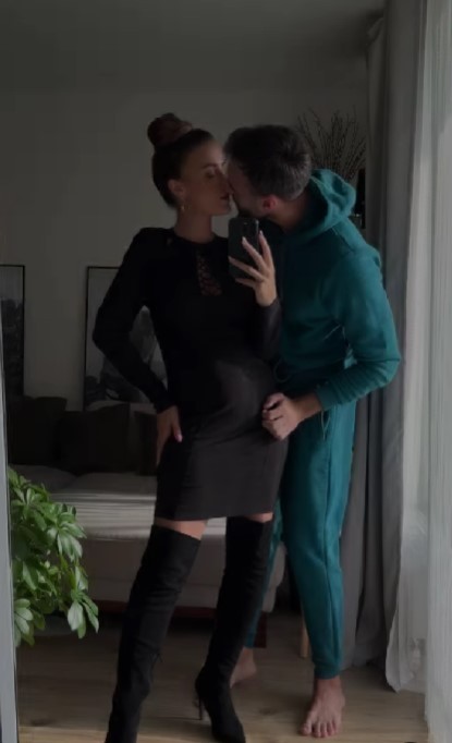 Martina Grešová s partnerom.