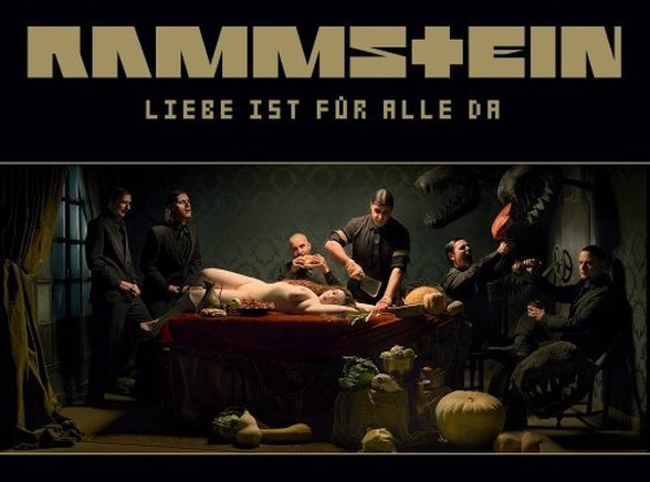 Okładka płyty grupy Rammstein - "Liebe Ist Fur Alle Da"