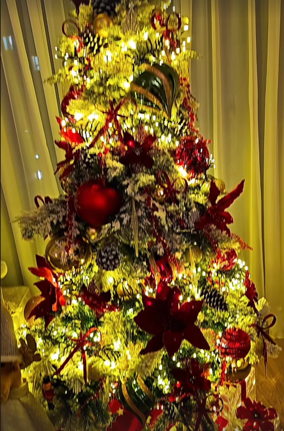 Aleksandra Mladenović okitila jelku