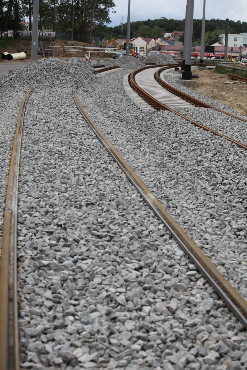 budowa linii tramwajowej na Morenę