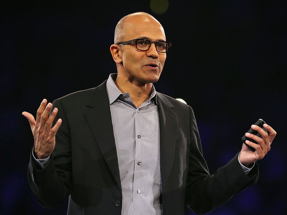 Microsoft CEO Satya Nadella