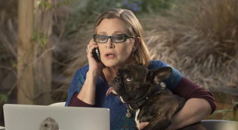 Carrie Fisher in Catastrophe.