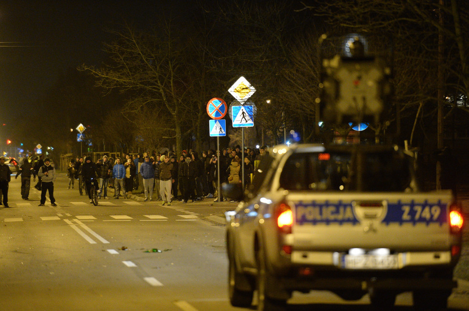 LEGIONOWO KOMENDA POWIATOWA POLICJI DEMONSTRACJA (protest przed Komendą Powiatową Policji w Legionowie)