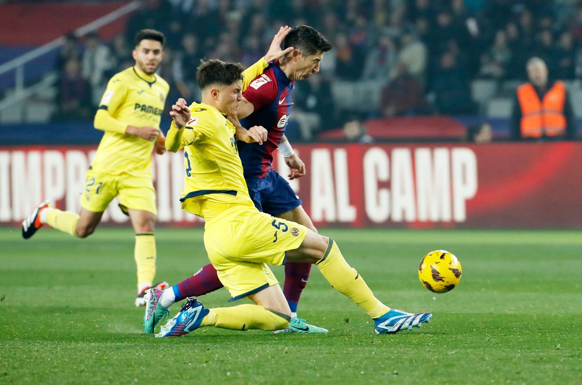 Robert Lewandowski i Jorge Cuenca