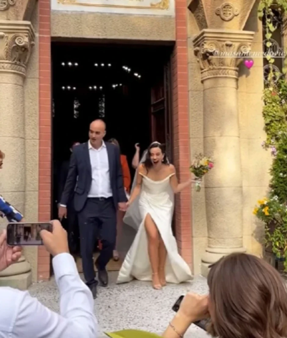 Maša Memedović sa suprugom