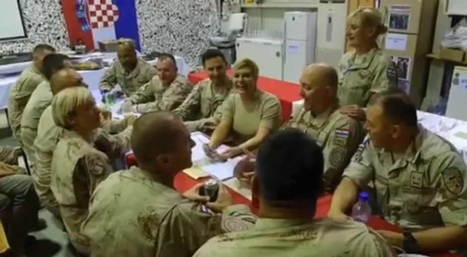 Kolinda Grabar Kitarović u Avganistanu