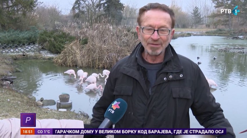 Milan Mirić, vlasnik zoo vrta