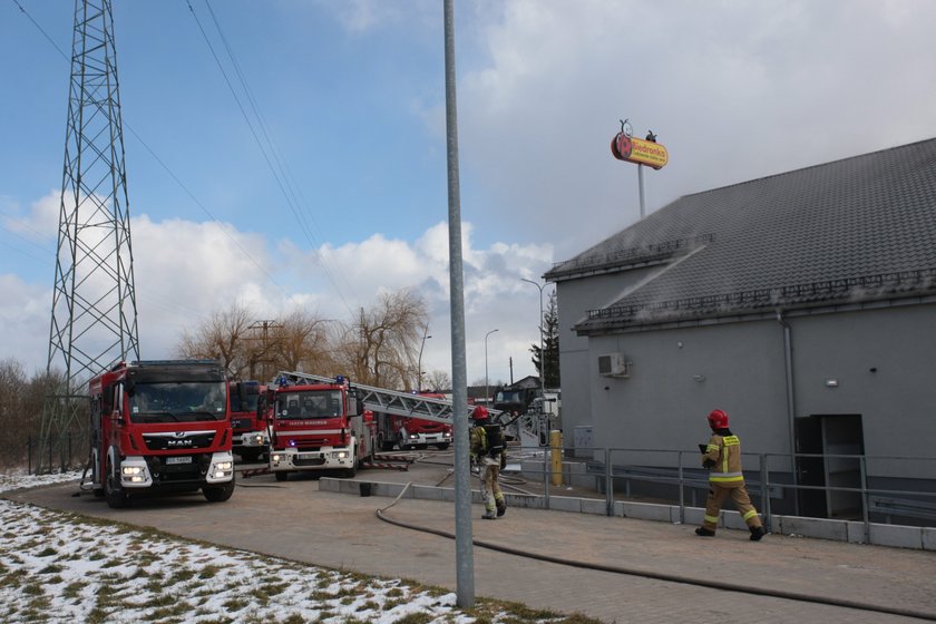 Kobylnica. Akcja słupskich strażaków