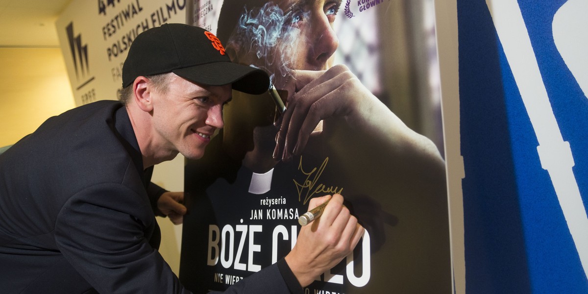 Jan Komasa, reżyser filmu "Boże Ciało", który ma szansę na nominację do Oscara. Tytuły nominowanych poznamy w poniedziałek 13 stycznia