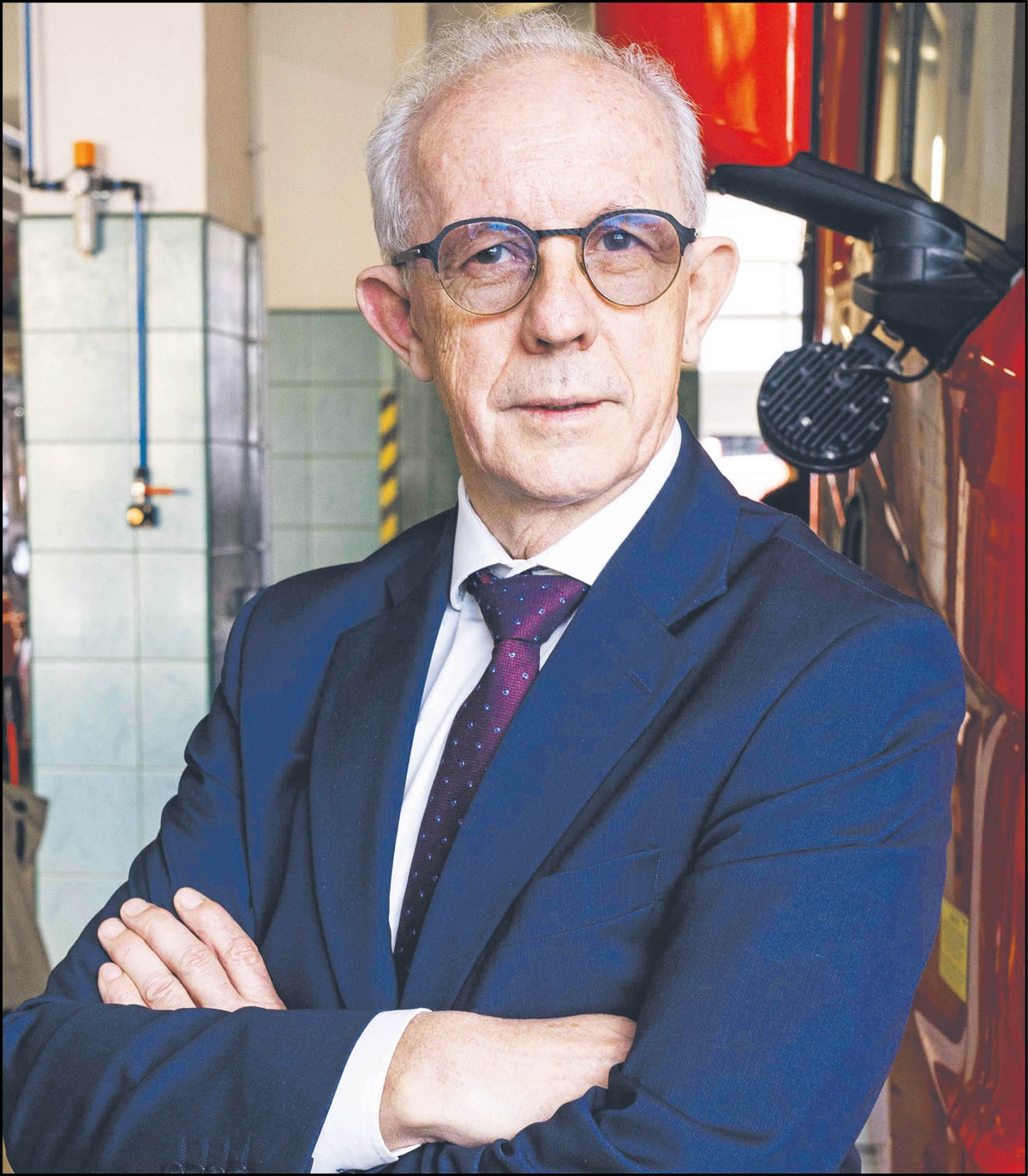 Wiesław Leśniakiewicz, wiceminister spraw wewnętrznych i administracji.