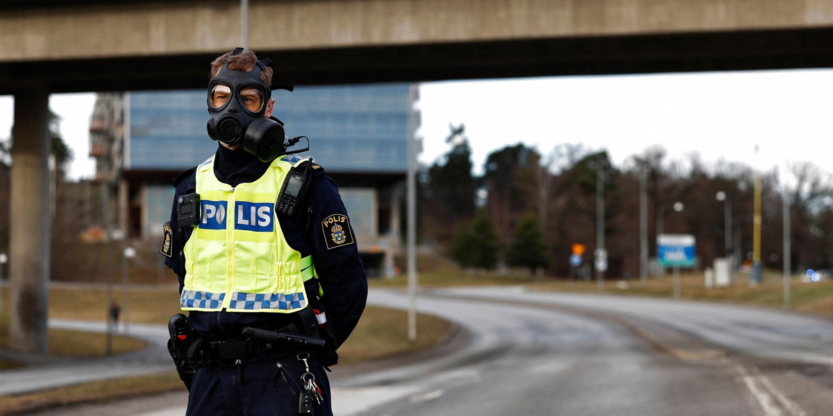 Atak chemiczny w Szwecji? Ewakuowano 500 osób.