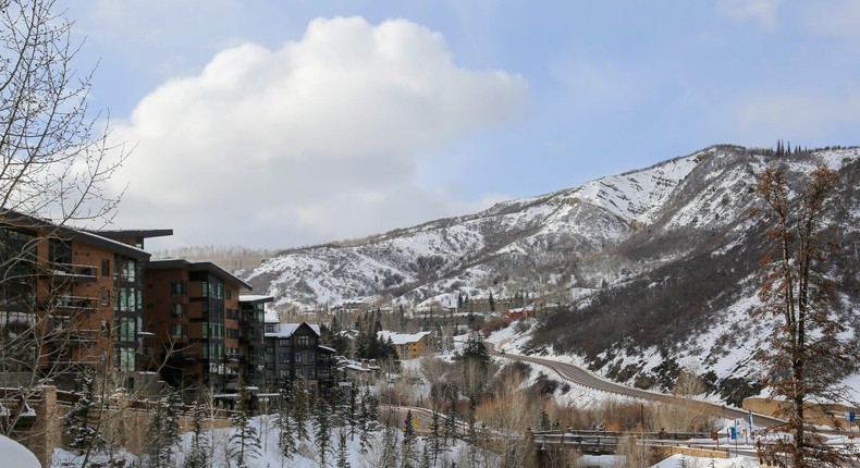 A view of the ski town of Snowmass, Colorado.Monica Humphries/Business Insider