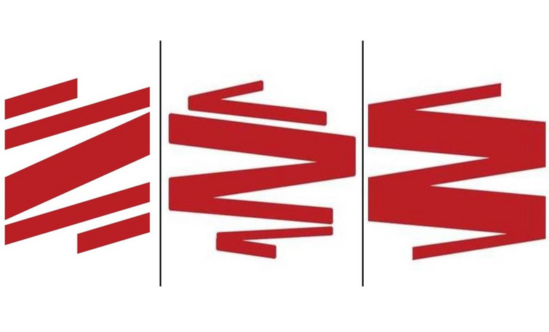 Propozycje trzech logo Polski