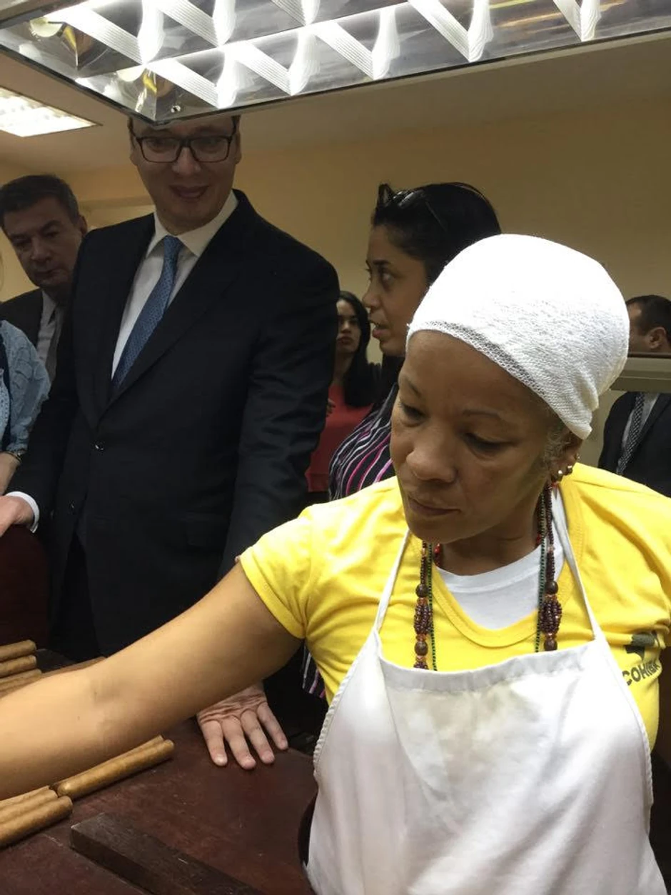 U Fabrici cigara Kohiba