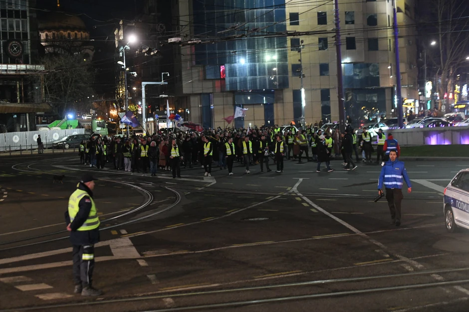 Protest studenti 27 januar 2026