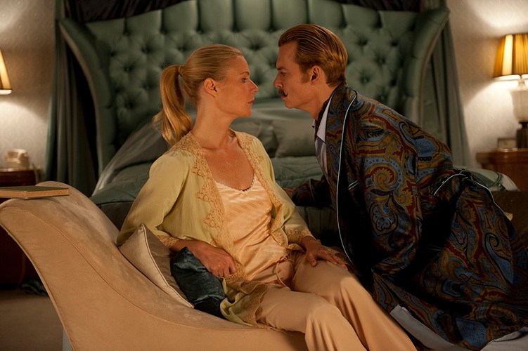 Gwyneth Paltrow i Johnny Depp w filmie 'Bezwstydny Mortdecai'