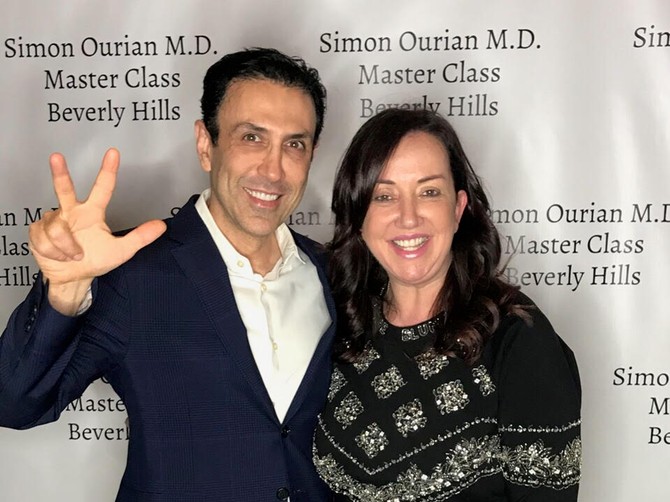 Dr Jana Batsialou i najpoznatiji holivudski estetski lekar Simon Ourian