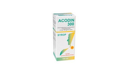 Acodin syrop 300 i 150 Junior (ulotka) - wskazania, dawkowanie, skutki uboczne leku