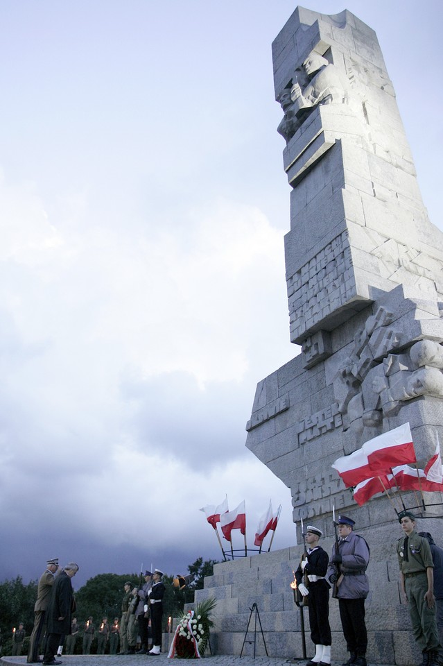 GDAŃSK WESTERPLATTE 71. ROCZNICA WYBUCHU II WOJNY ŚWIATOWEJ