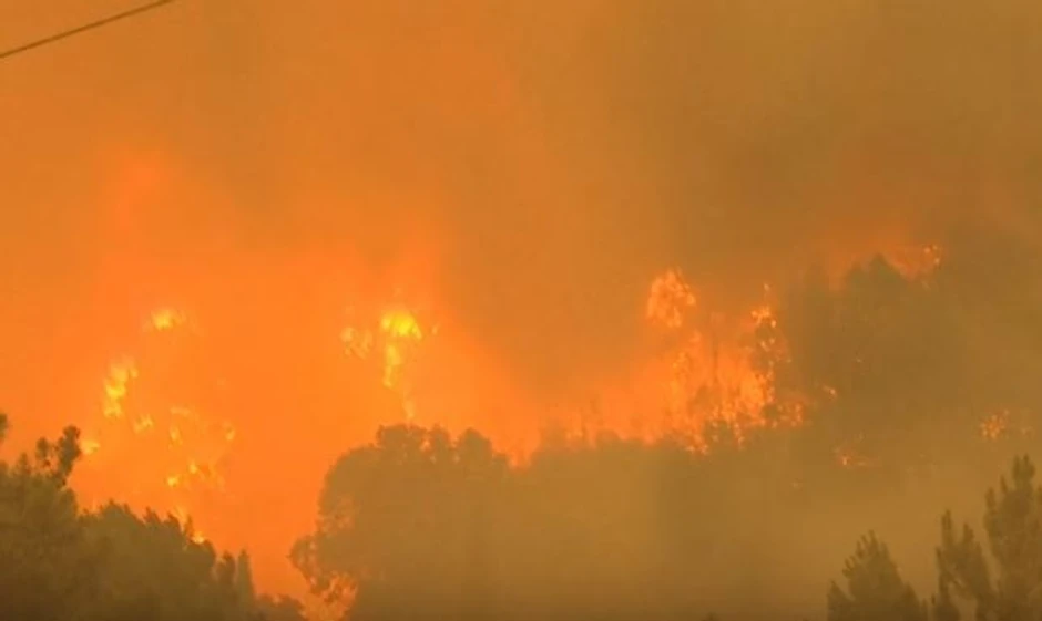 Požar na jugu Portugala