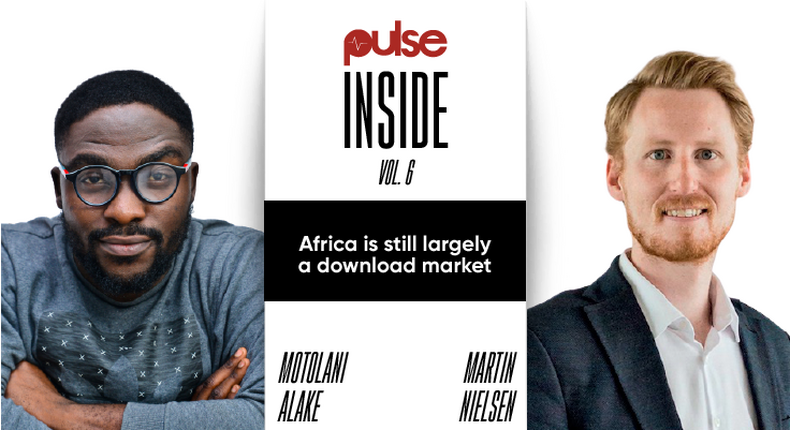 Martin Nielsen: Africa is still a million-dollar download market. (Pulse Nigeria)