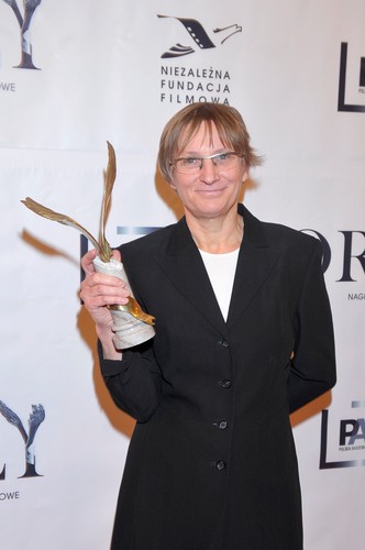 Dorota Kędzierzawska z Orłem za całokształt dla Danuty Szaflarskiej