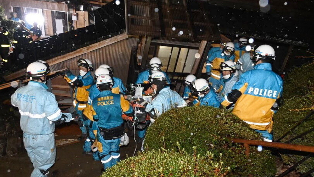 90-latka z Japonii przeżyła pięć dni zasypana pod gruzami