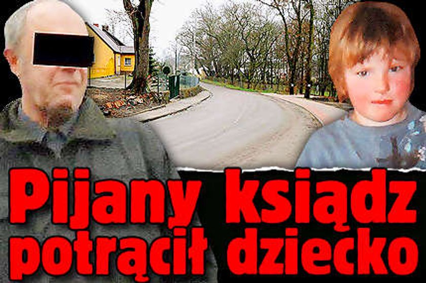 Pijany ksiądz potrącił dziecko