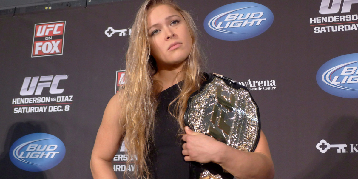 Ronda Rousey, królowa MMA oskarżona o bycie mężczyzną