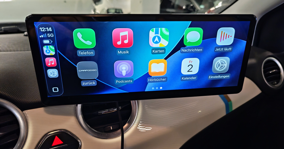 Carpodgo T4 Plus im Test: Perfekt zum Nachrüsten von Carplay und Android Auto
