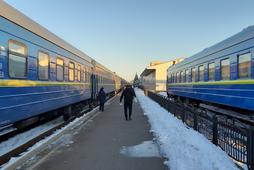 Pociągi na Ukrainie
