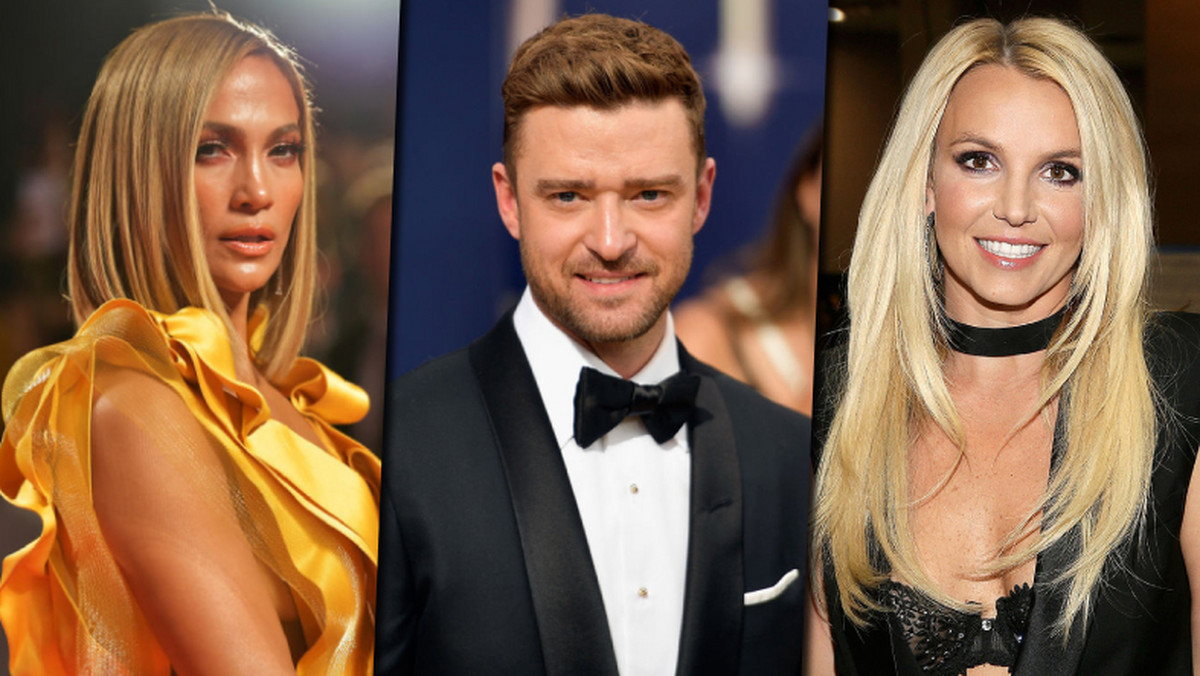 Jennifer Lopez, Justin Timberlake, Britney Spears