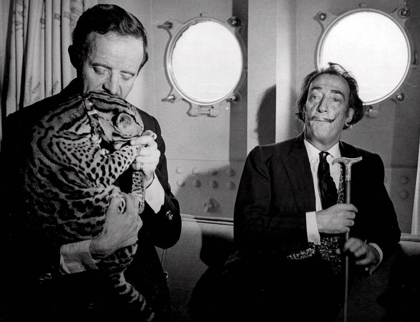 Salvador Dali (desno)