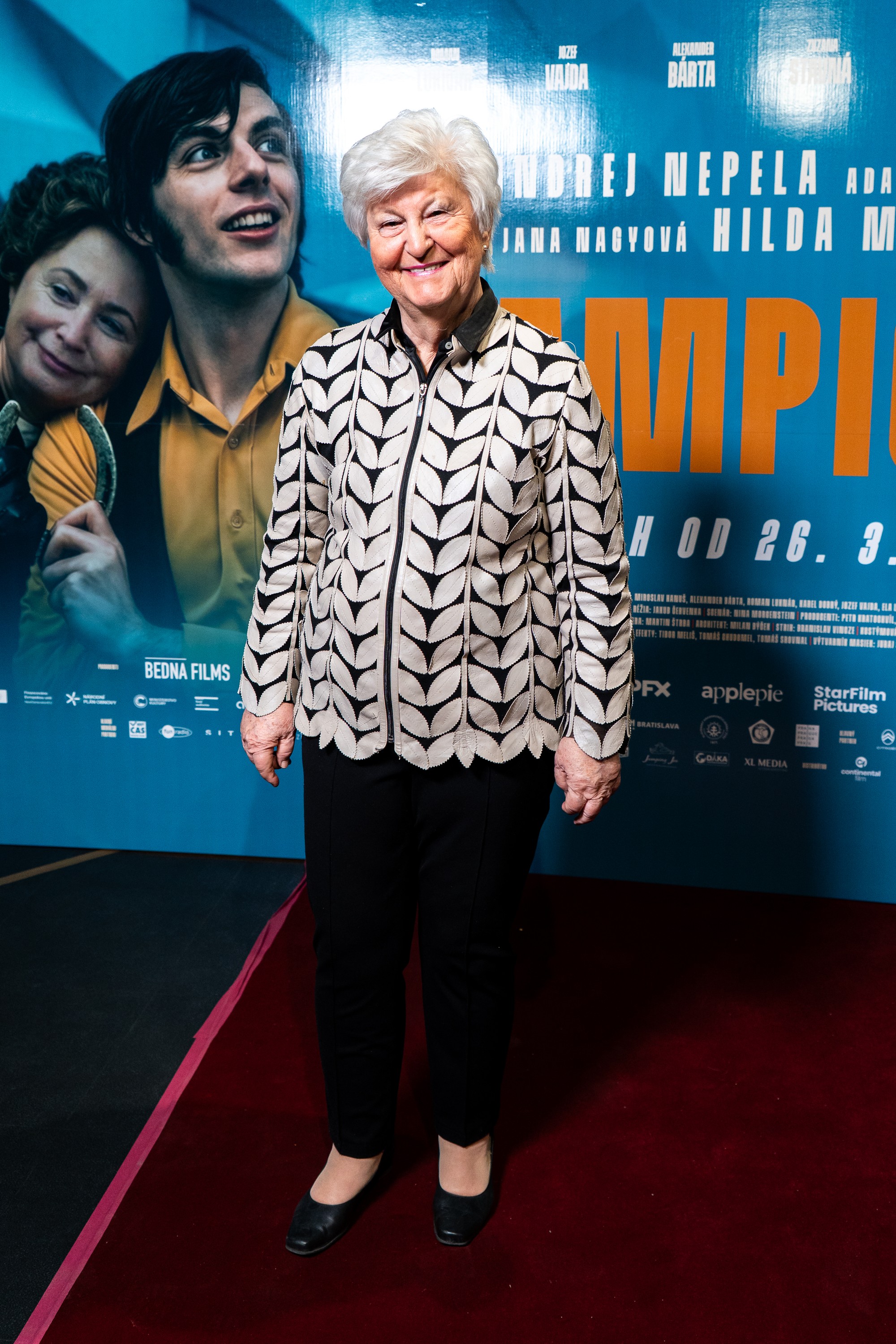Premiéra filmu Šampión: dcéra Hildy Múdrej Dagmar Kráľovičová.