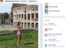 Agnieszka Radwańska szokuje. Sukienka w kwiatki na turniej wielkoszlemowy