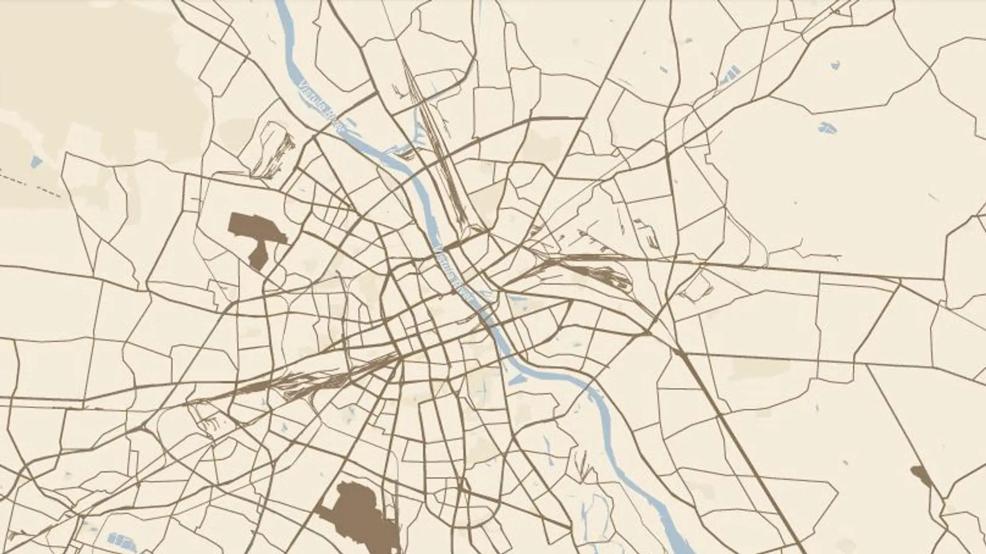 Mapa Radomia i Sosnowca na ścianie? Możesz ją stworzyć w swoim stylu