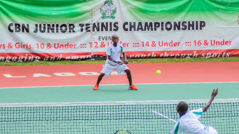 Players at the CBN Junior Tennis Championship