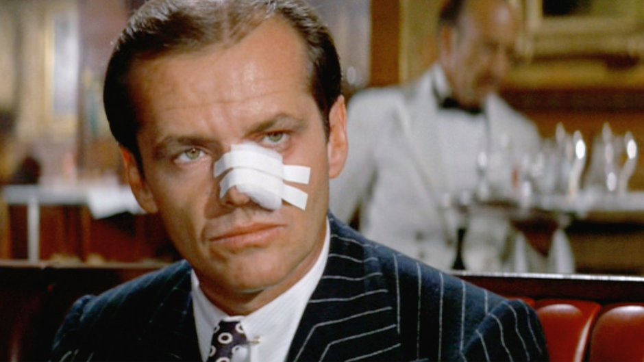 Jack Nicholson w filmie "Chinatown"