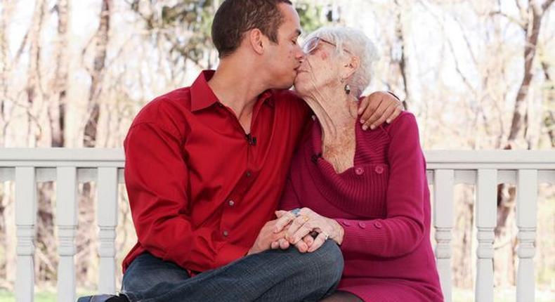 31-year-old man reveals why he can’t do without his 91-year-old lover