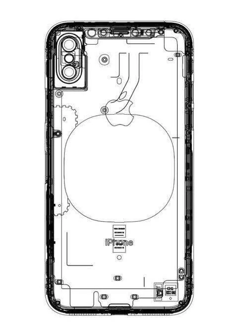 iPhone 8 na nowym schemacie technicznym