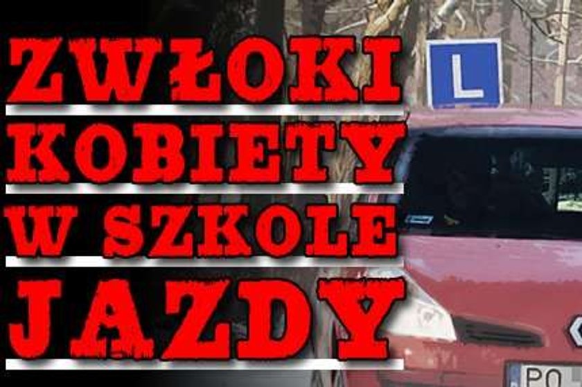 Zwłoki kobiety w szkole jazdy