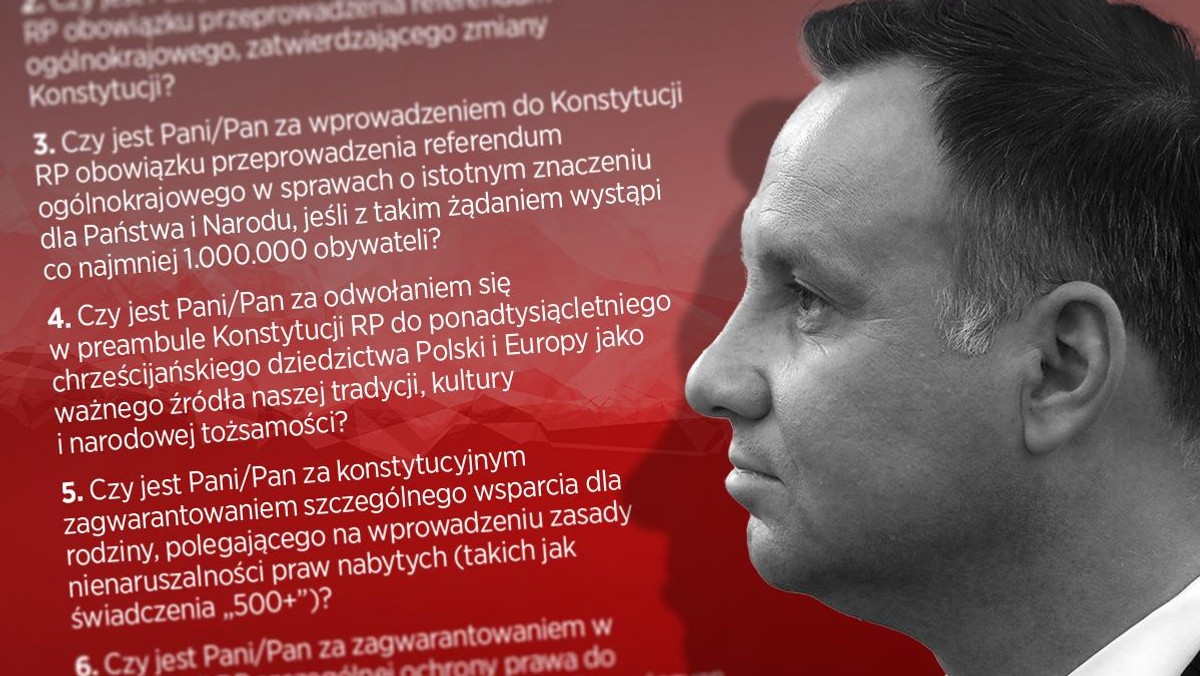 Andrzej Duda konstytucja RP referendum konstytucyjne 