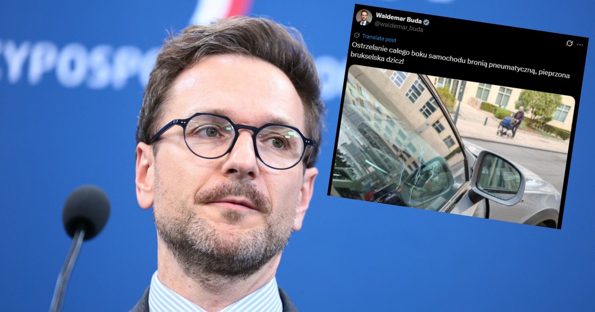 MEPの車はWaldemar Budaで発射されました。 「計画された行動のように見えます」