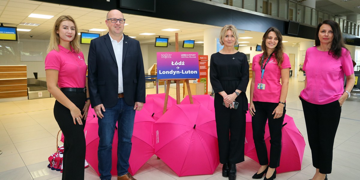 WizzAir startuje z Łodzi do Londyn Luton. Szefowa Łódź Airport Anna Midera: - To nie jest ostatnia dobra informacja