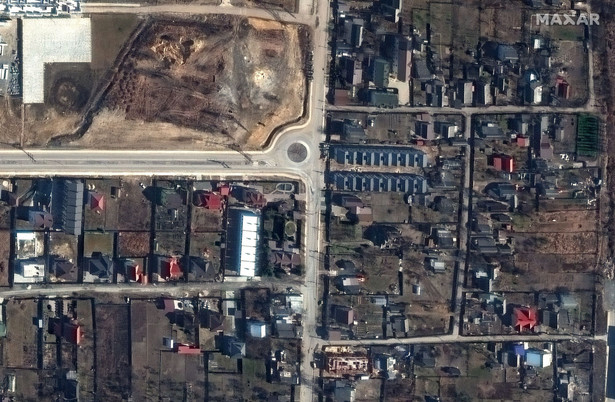 Zdjęcia satelitarne z Buczy