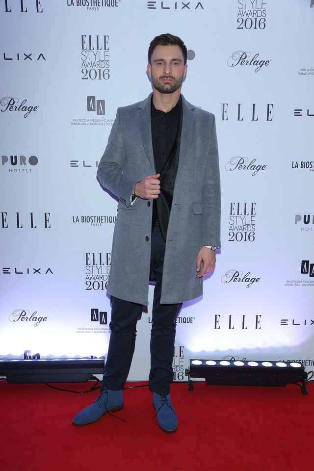 ELLE Style Awards 2016: Mateusz Hładki