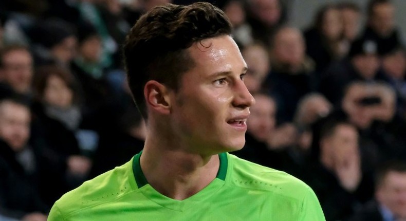 Midfielder Julian Draxler, 23, was on the market after a difficult first half to the season with a struggling Wolfsburg side