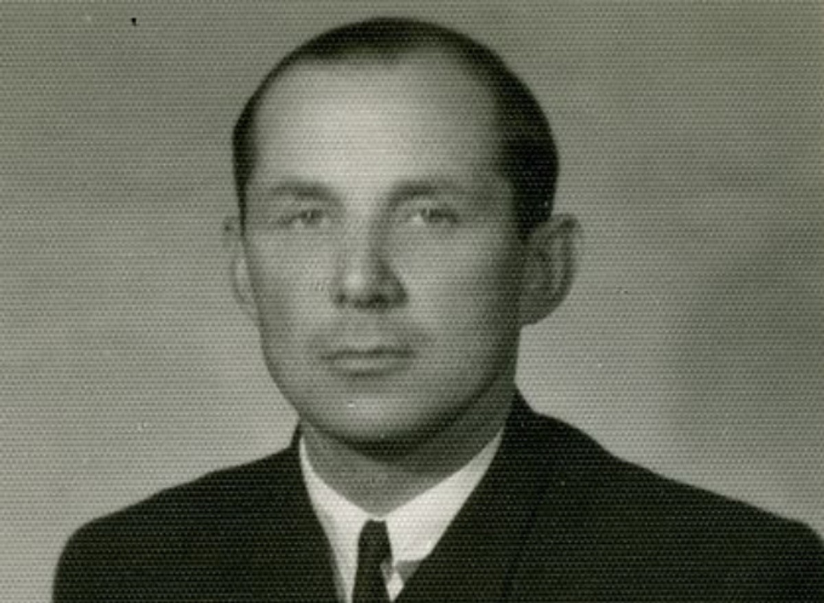 Komandor porucznik Zbigniew Przybyszewski, ze zbiorów Muzeum Obrony Wybrzeża stowarzyszenia "Przyjaciele helu"