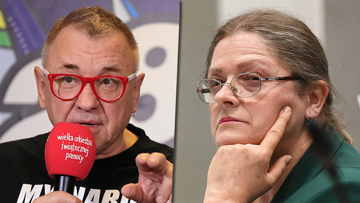 Jerzy Owsiak i Krystyna Pawłowicz wymieniają "uprzejmości" po wyroku sądowym